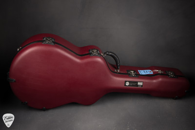 Case for Kevin Ryan Arts & Crafts Nightingale Grand Soloist Acoustic Guitar in Bloody Basin Jasper with Lutz Spruce & African Blackwood