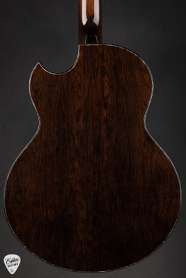 Kevin Ryan Arts & Crafts Nightingale Grand Soloist Acoustic Guitar in Bloody Basin Jasper with Lutz Spruce & African Blackwood