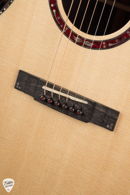 Kevin Ryan Arts & Crafts Nightingale Grand Soloist Acoustic Guitar in Bloody Basin Jasper with Lutz Spruce & African Blackwood