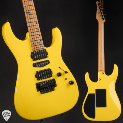 Tom Anderson Lil Angel Player Corvette Yellow electric guitar