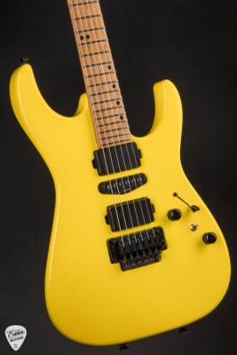 Tom Anderson Lil Angel Player Corvette Yellow electric guitar