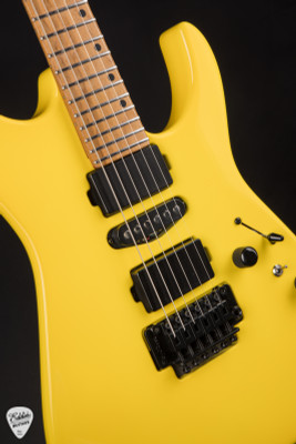 Tom Anderson Lil Angel Player Corvette Yellow electric guitar