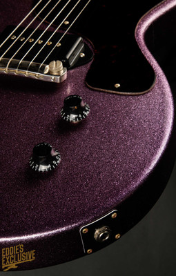 Gibson Custom Shop Made 2 Measure '58 Les Paul Junior Double-Cut Reissue VOS Purple Sparkle 7.8 #84062