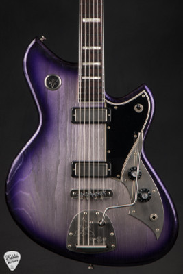 Novo Serus J Baritone Purple Strange Burst electric guitar