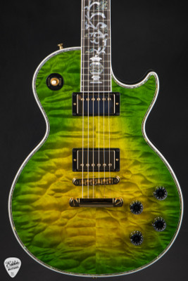 Gibson Custom Shop PSL Les Paul Ultima "Tree of Life" Iguana Burst electric guitar