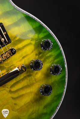 Gibson Custom Shop PSL Les Paul Ultima "Tree of Life" Iguana Burst electric guitar