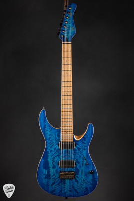 Mayones Aquila Elite 7 Baritone - Infinite Blue Gloss/NAMM