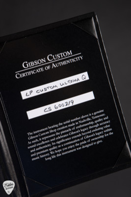 Gibson Custom Shop PSL Les Paul Ultima "Tree of Life" Cobra Burst electric guitar