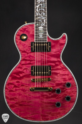 Gibson Custom Shop PSL Les Paul Ultima "Tree of Life" Chablis Pink electric guitar