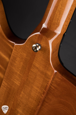 Kauer Banshee Deluxe Macassar Ebony Figured Spanish Mahogany electric guitar