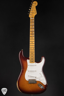 Fender Custom Shop Limited Run 2025 1958 C/R Stratocaster Relic Aged Violin Burst electric guitar