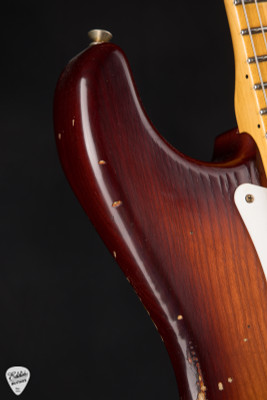 Fender Custom Shop Limited Run 2025 1958 C/R Stratocaster Relic Aged Violin Burst electric guitar