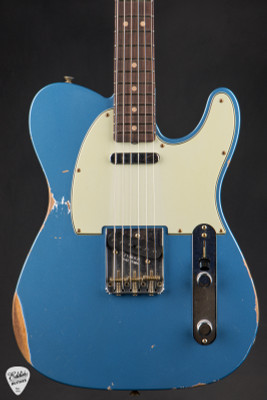 Fender Custom Shop Limted Edition 1963 Telecaster Relic Aged Lake Placid Blue/NAMM Event Instrument #136 electric guitar