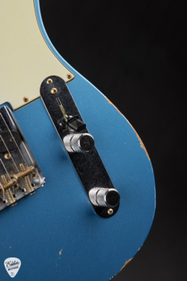Fender Custom Shop Limted Edition 1963 Telecaster Relic Aged Lake Placid Blue/NAMM Event Instrument #136 electric guitar