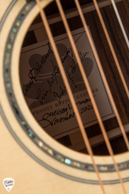 2020 Froggy Bottom Model H-14 Limited Acoustic Guitar with Carpathian Spruce & Cocobolo