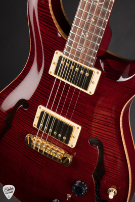 2009 PRS Hollowbody II Piezo Electric Guitar in Red Tiger