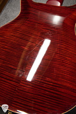 2009 PRS Hollowbody II Piezo Electric Guitar in Red Tiger