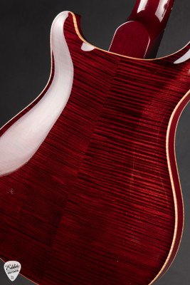 2009 PRS Hollowbody II Piezo Electric Guitar in Red Tiger