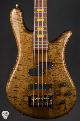 Spector NS-2 4 String Neck Thru Bass Guitar with Quilted Maple