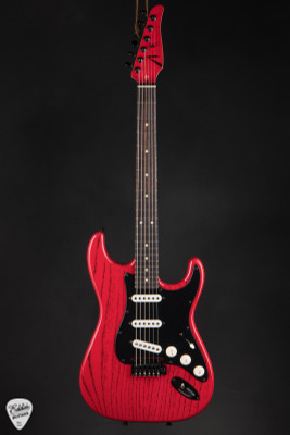 Tom Anderson Icon Classic - Ferrari Red with Black Dog Hair #02-10