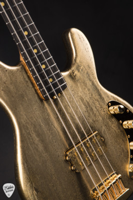 Ernie Ball Music Man 50th Anniversary StingRay Molten Gold Bass Guitar