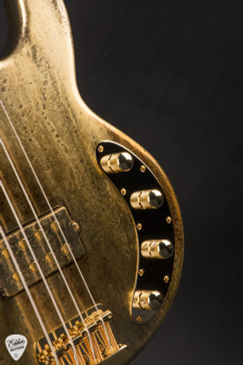 Ernie Ball Music Man 50th Anniversary StingRay Molten Gold bass guitar