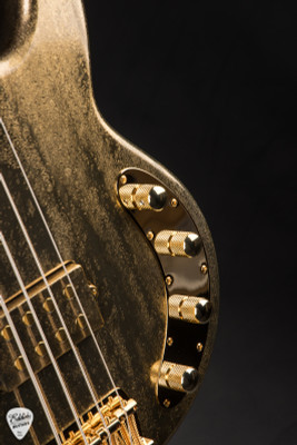 Ernie Ball Music Man 50th Anniversary StingRay Molten Gold bass guitar