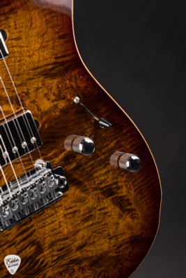 Suhr Roasted Modern T Waterfall Burl Maple Bengal Burst Electric Guitar