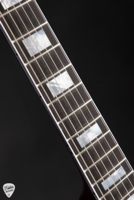 Gibson Custom Shop M2M Les Paul Custom Figured Electric Guitar in Charcoal Widow