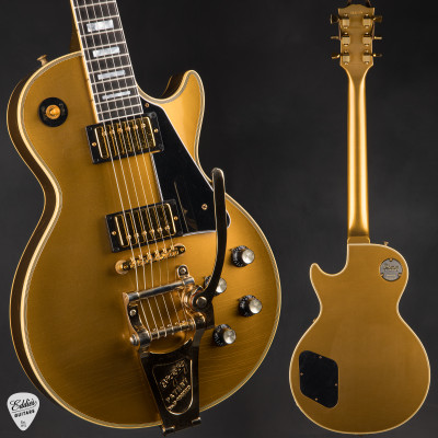 Gibson Custom Shop Greatest Hits Volume II '68 Les Paul Custom Double Gold Bigsby Ultra Light Aged electric guitar