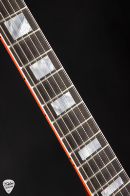 Gibson Custom Shop M2M Les Paul Custom Figured Orange Widow electric guitar