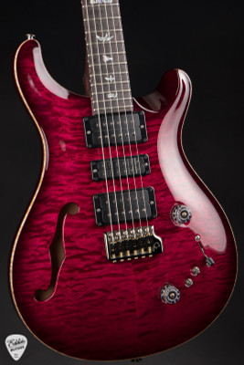 Paul Reed Smith Eddie’s Guitars Wood Library Special Semi-Hollow Rosewood Neck Electric guitar in Angry Larry