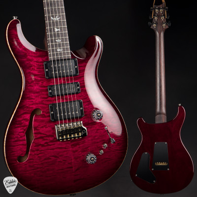 Paul Reed Smith Eddie’s Guitars Wood Library Special Semi-Hollow Rosewood Neck Electric guitar in Angry Larry