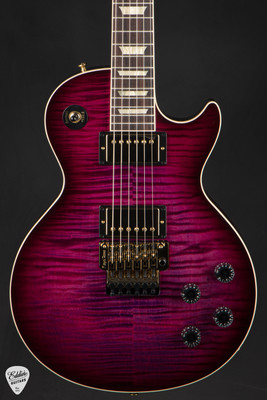 Gibson Custom Shop Greatest Hits Volume II Les Paul Axcess Standard Tri Berry Burst Floyd Rose Gloss electric guitar