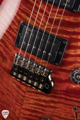 PRS Custom 24 Blood Orange electric guitar