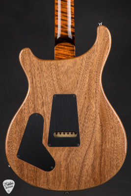 PRS Eddie's Guitars Wood Library Special Semi Hollow Quilt/Stained Maple Neck Orange Tiger electric guitar