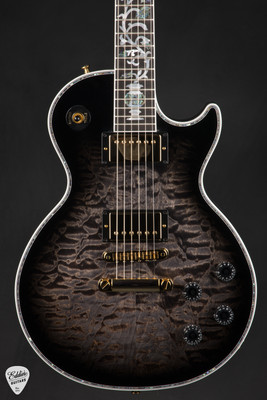 Gibson Custom Shop PSL Les Paul Ultima "Tree of Life" Cobra Burst electric guitar