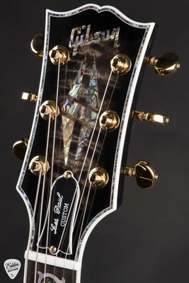Gibson Custom Shop PSL Les Paul Ultima "Tree of Life" Cobra Burst electric guitar