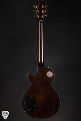 Gibson Custom Shop M2M Les Paul Custom Figured Charcoal Widow electric guitar