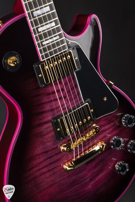 Gibson Custom Shop PSL Les Paul Custom Figured Gloss Pink Widow Electric Guitar