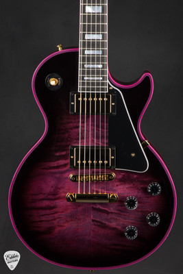 Gibson Custom Shop PSL Les Paul Custom Figured Gloss Pink Widow electric guitar
