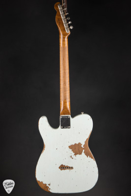 2019 Fender Custom Shop GT11 1963 Telecaster Heavy Relic Electric Guitar in Aged Sonic Blue