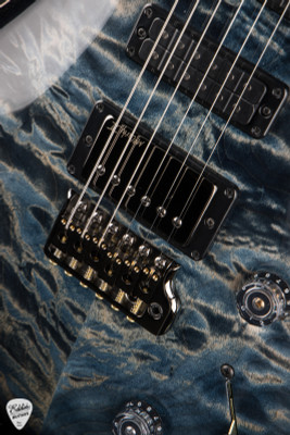 PRS Eddie's Guitars Wood Library Studio Brazilian Rosewood Neck  Faded Whale Blue Smokeburst Electric Guitar