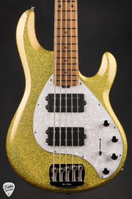Ernie Ball Music Man StingRay 5 Special HH Yellow Brick Road Bass Guitar