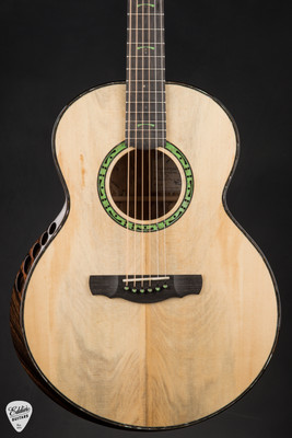 Kevin Ryan Mojave Series Nightingale Grand Soloist Acoustic Guitar with Engelmann Spruce & Spalted Maple