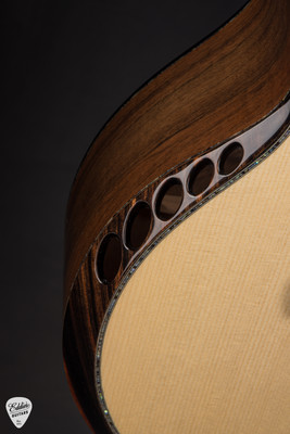 Kevin Ryan Nightingale Grand Soloist Acoustic Guitar with Alpine Spruce & Grafted Walnut