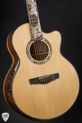 2024 Kevin Ryan Nightingale Grand Soloist Acoustic Guitar with Adirondack Spruce & Nicaraguan Rosewood