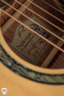 2024 Kevin Ryan Nightingale Grand Soloist Acoustic Guitar with Adirondack Spruce & Nicaraguan Rosewood