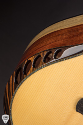 2024 Kevin Ryan Nightingale Grand Soloist Acoustic Guitar with Adirondack Spruce & Nicaraguan Rosewood