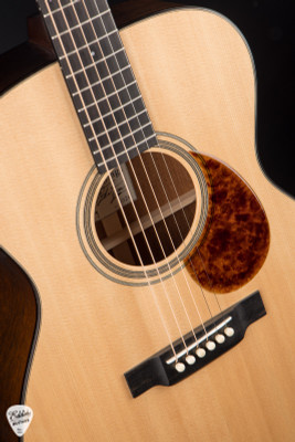 Circle Strings Salvage OM Acoustic Guitar with Sinker Sitka Spruce & Old Mahogany